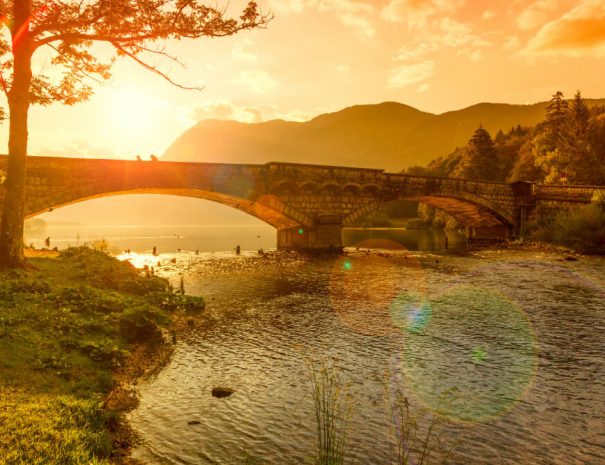 Bohinj Lake Bridge